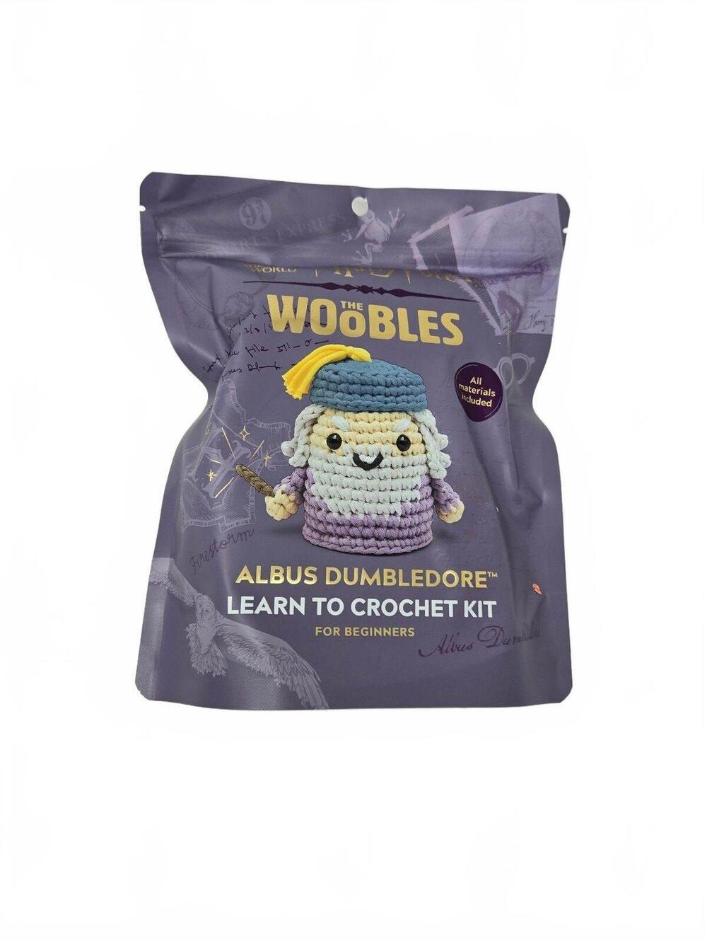 The Woobles Harry Potter Albus Dumbledore Learn to Crochet Kit